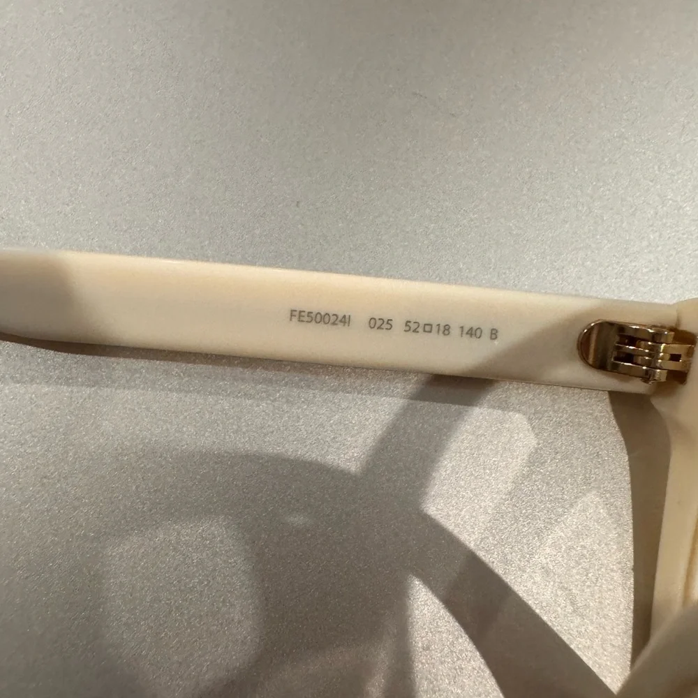 Fendi white Women's Eyeglasses